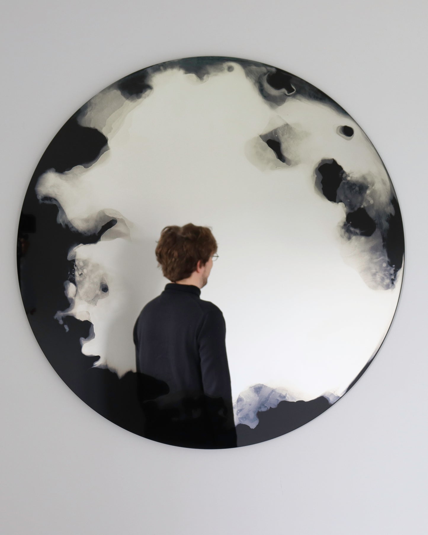 Float Mirror 80 cm #black_33