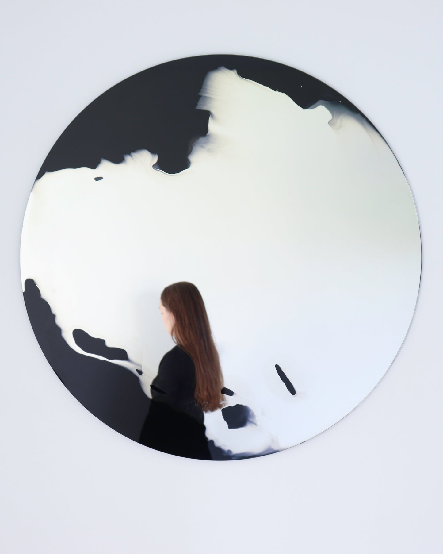 Float Mirror 80 cm #black_34